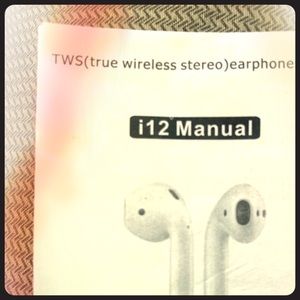 Brand New. TWS I-12 True Wireless Headphones